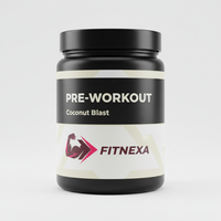 FITNEXA PRE-WORKOUT Coconut Blast – 45 Degree Angle